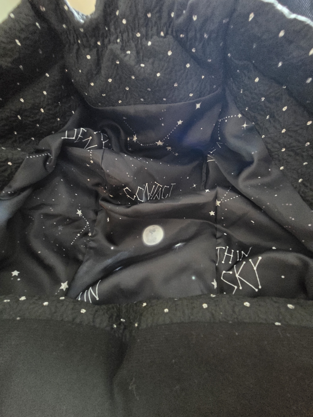 balabala premium x JASON WU Polka Dot Hooded Long Puffer Coat Jacket 160/80A - Picture 10 of 16